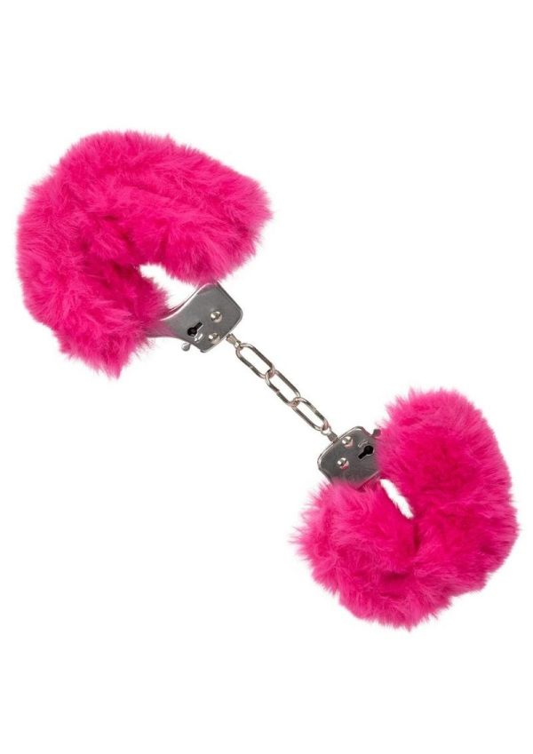 Ultra Fluffy Furry Cuffs - Pink