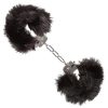Ultra Fluffy Furry Cuffs - Black