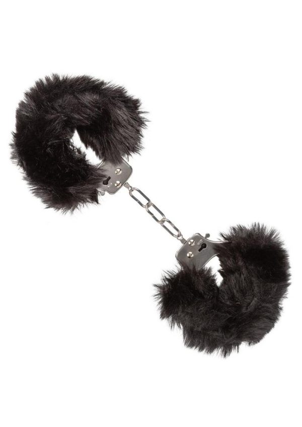 Ultra Fluffy Furry Cuffs - Black