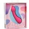 Liquid Silicone Pixies Teaser Rechargeable Vibrator - Pink