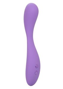 Contour Demi Rechargeable Silicone Vibrator - Purple