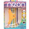 Neon Vibes The Pleasure Vibe Rechargeable Silicone Finger Vibrator - Orange