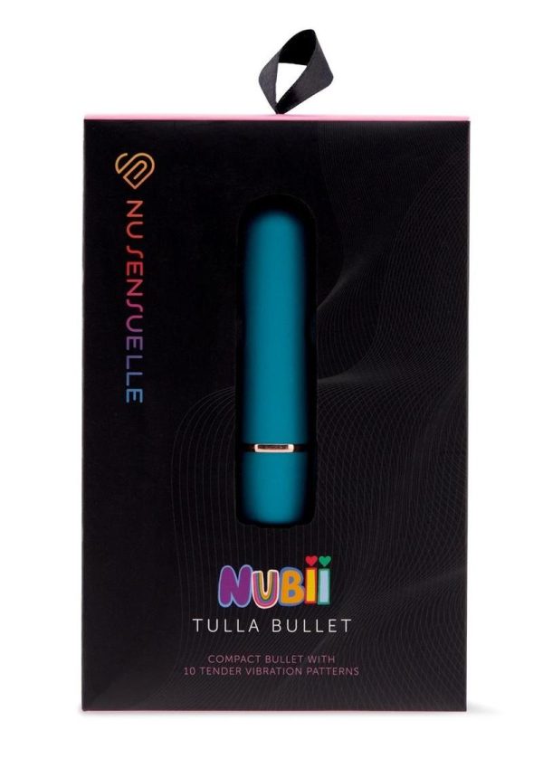 Nu Sensuelle Tulla Nubii Rechargeable Silicone Bullet - Blue