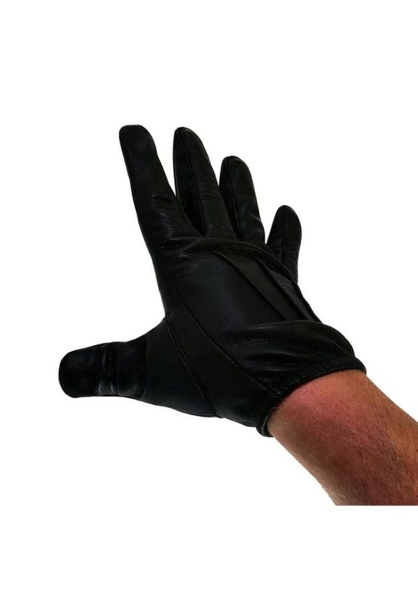 Prowler Red Leather Gloves - XLarge - Black