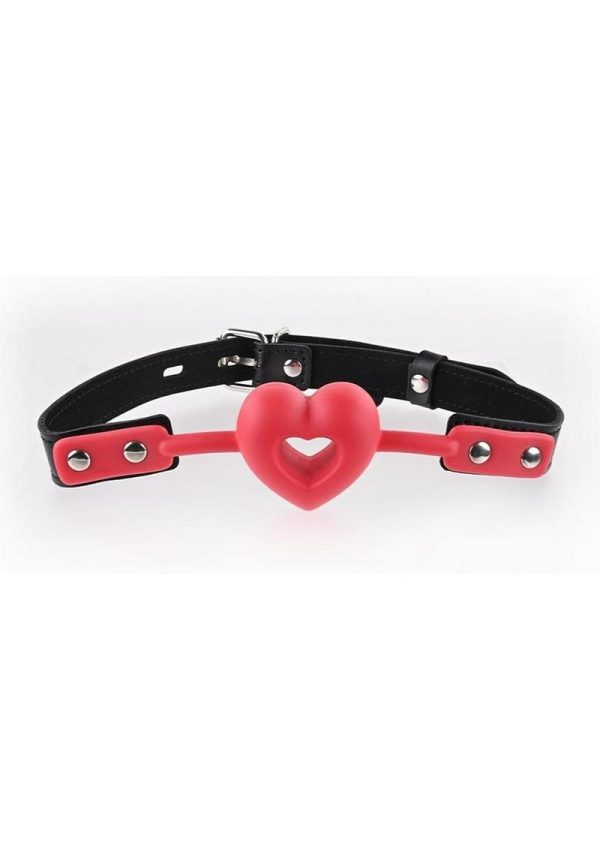 Sex and Mischief Amor Ball Gag - Red/Black