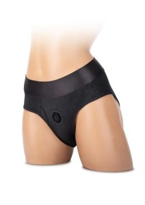 WhipSmart Brief Harness - Small - Black