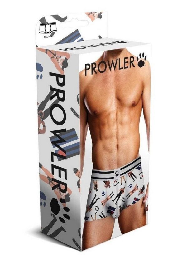 Prowler Spring/Summer 2023 Leather Pride Trunk - XLarge - White/Black