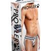 Prowler Spring/Summer 2023 Leather Pride Jock - Large - White/Black