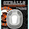Big-D Shaft Grip Cock Ring - White