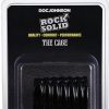 Rock Solid The Cage Textured Cock Ring - Black