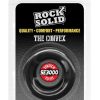 Rock Solid The Convex Cock Ring - Black