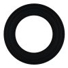 Rock Solid Tri-Pack Silicone Gasket Cock Ring - Black