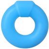 Rock Solid The Mega Ring Glow in the Dark Silicone Cock Ring - Blue