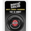 Rock Solid The 3X Donut Cock Ring - Black