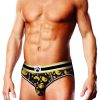 Prowler Spring/Summer 2023 BDSM Rubber Ducks Open Brief - XXLarge - Black/Yellow