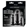 Ass-Sation Kit #1 Anal Trainer Butt Plug Set (3 piece) - Black