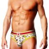 Prowler Spring/Summer 2023 Barcelona Brief - XLarge - White/Multicolor