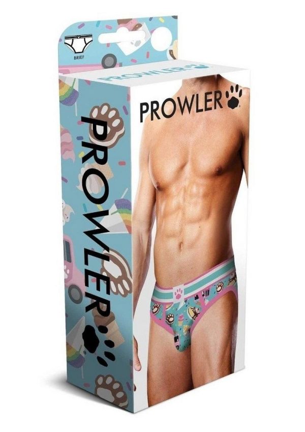 Prowler Spring/Summer 2023 Sundae Brief - Medium - Blue/Pink