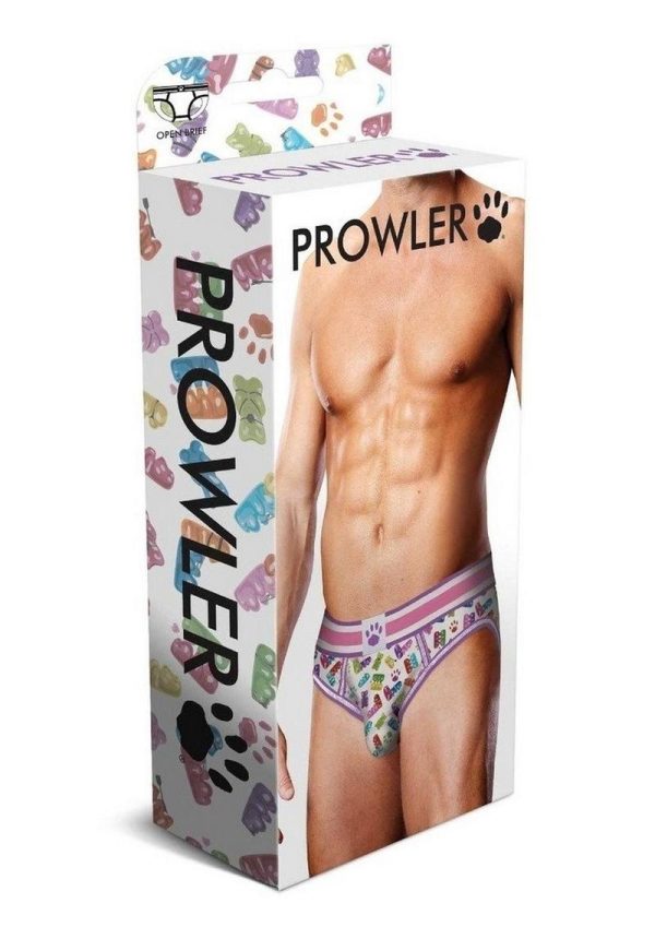 Prowler Spring/Summer 2023 Gummy Bears Open Brief - Medium - White/Multicolor