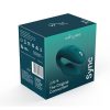 We-Vibe Sync Rechargeable Silicone Couples Vibrator with Remote Control - Green Velvet