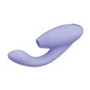 Womanizer Duo 2 Silicone Rechargeable Clitoral and G-Spot Stimulator - Lilac
