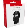 ME YOU US Hood with Eyes PU Leather Bondage Hood - Black