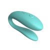 We-Vibe Sync Lite App Control Rechargeable Silicone Couples Vibrator - Aqua