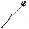 Rouge Devil Leather Riding Crop - Black