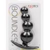 Boundless Beaded Silicone Anal Plug - Black