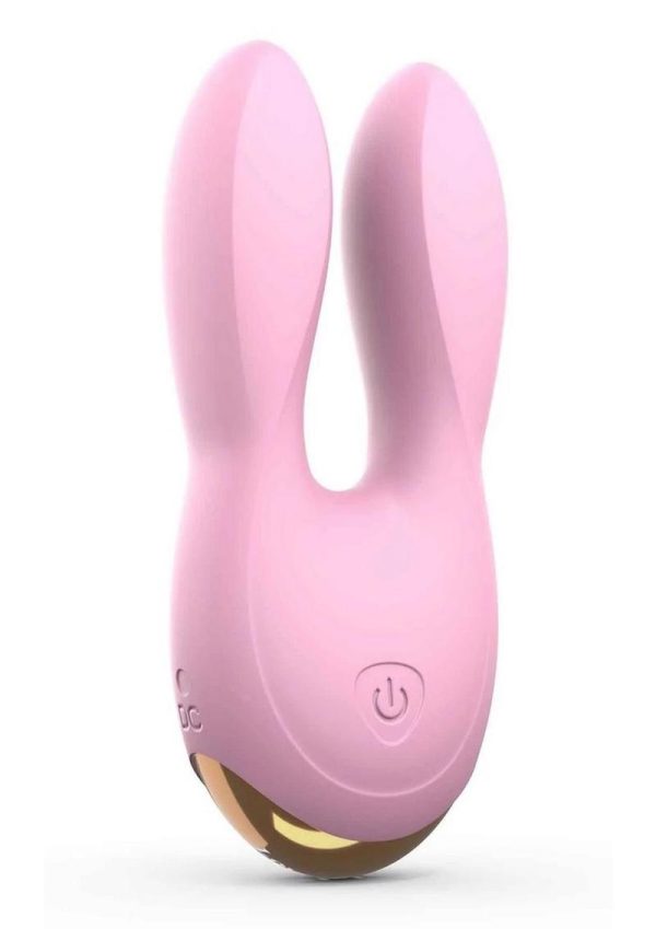 Hear Me Baby Rechargeable Silicone Clitoral Stimulator - Baby Pink