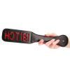 Ouch! Leather Paddle Bitch - Black