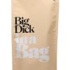 In a Bag Big Dick Dildo with Balls 8in - Clear