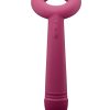 Please Me Rechargeable Silicone Vibrator - Plum Star