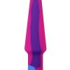 A-Play Groovy Silicone Anal Plug 5in - Fuschia/Magenta