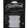 GoodHead Helping Head Silicone Stroker - Frost