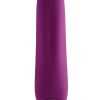 Playboy Bullet Rechargeable Silicone Vibrator - Purple
