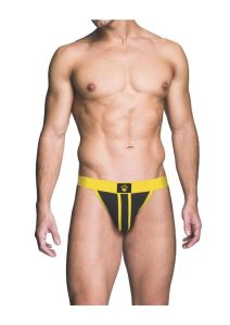 Prowler Red Ass-Less Jock - Large - Yellow/Black