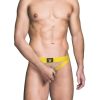 Prowler Red Ass-Less Cock Ring - Small - Yellow