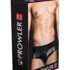 Prowler Red Wetlook Brief - XXLarge - Black
