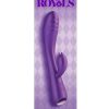 Royals Dutchess Rechargeable Silicone Rabbit Vibrator - Purple