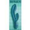 Royals Regent Rechargeable Silicone Rabbit Vibrator - Green