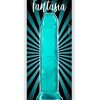 Fantasia Upper Dildo 8in - Teal