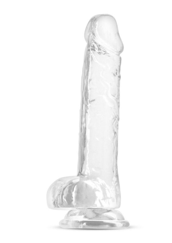 Fantasia Ballsy Dildo 6.5in - Clear