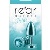 Rear Assets Aluminum Anal Plug - Petite - Teal