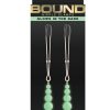 Bound Nipple Clamps G2 Iron Glow in the Dark - Rose Gold