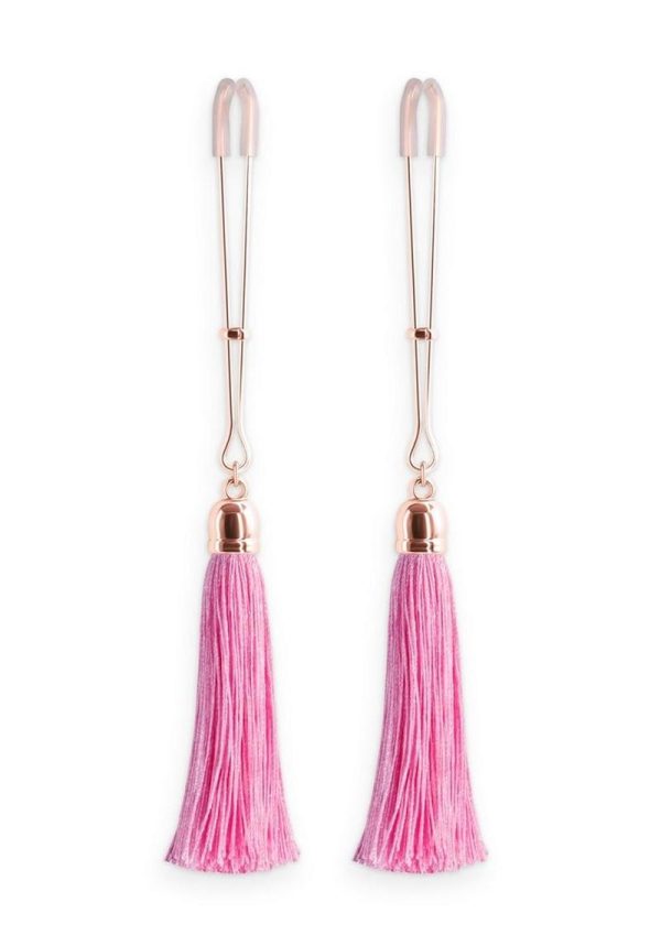 Bound Nipple Clamps T1 - Rose Gold/Pink