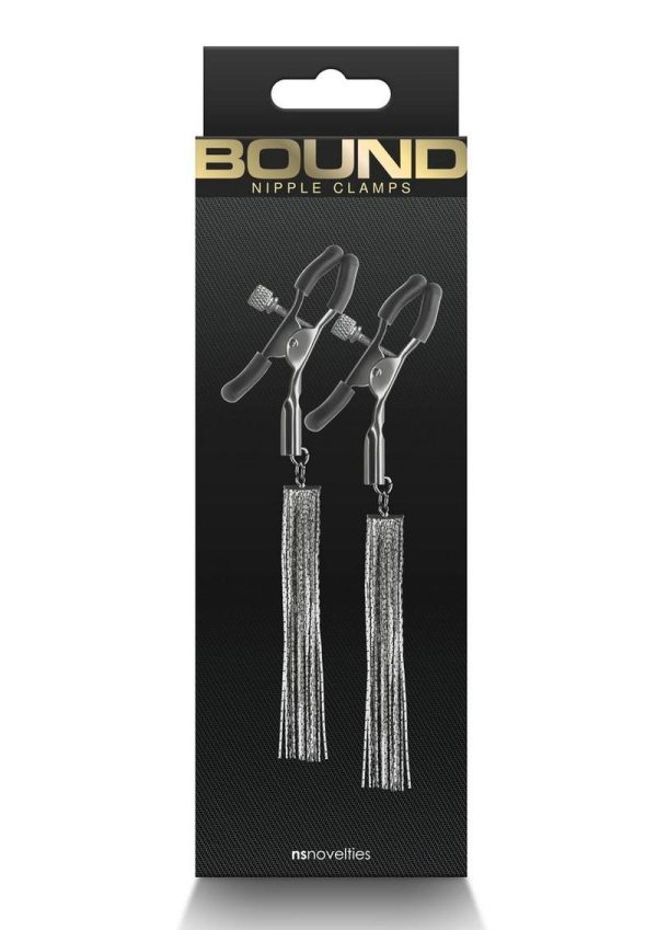 Bound Nipple Clamps D2 - Gunmetal Gray