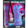 Creature Cocks Cyclone Silicone Squishy Alien Vagina Stroker - Pink/Blue