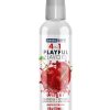 Swiss Navy 4 In 1 Flavored Lubricant 4oz - Poppin Wild Cherry