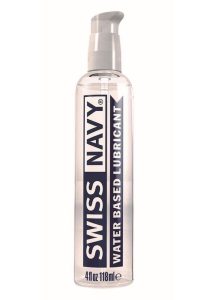 Swiss Navy Water-Based Lubricant 4oz/118ml